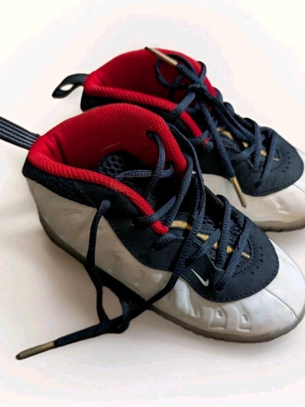 Nike Little Posite One Olympic Toddler Size 9C 723947-403